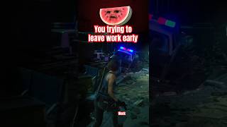 POV: you're almost out the door #workmemes #relatable #viral #residentevil3