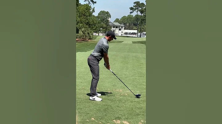 Rory McIlroy driver dtl at RBC 2024- right shot (filmed Jonathan Yarwood)