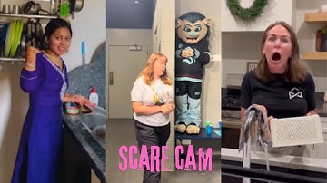 Scare Cam Pranks 🤣🤣 l Funny Videos TikTok Compilation | Funny Compilation | Jump scare | Funny Fail