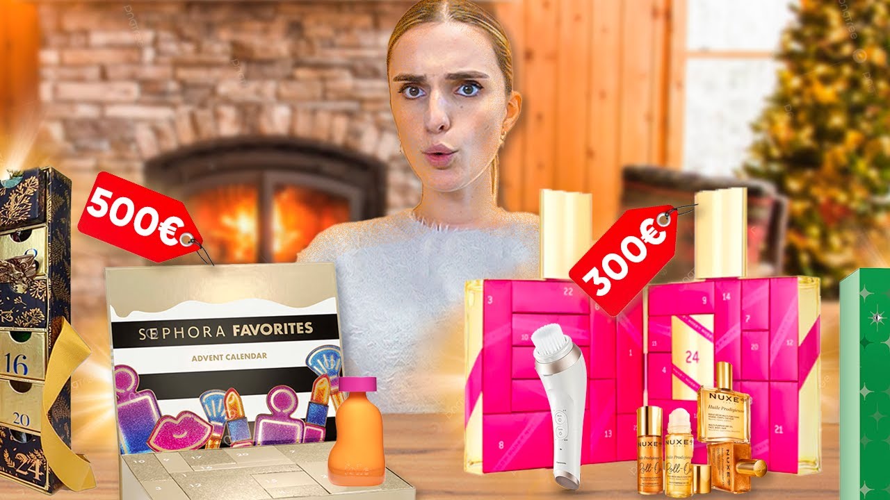 J’ai ACHETÉ TOUS les CALENDRIERS DE L'AVENT SEPHORA 2025 (1 000€ ça fait cher....)