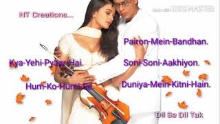 Mohabbatein movies mp3 songs jukebox ...