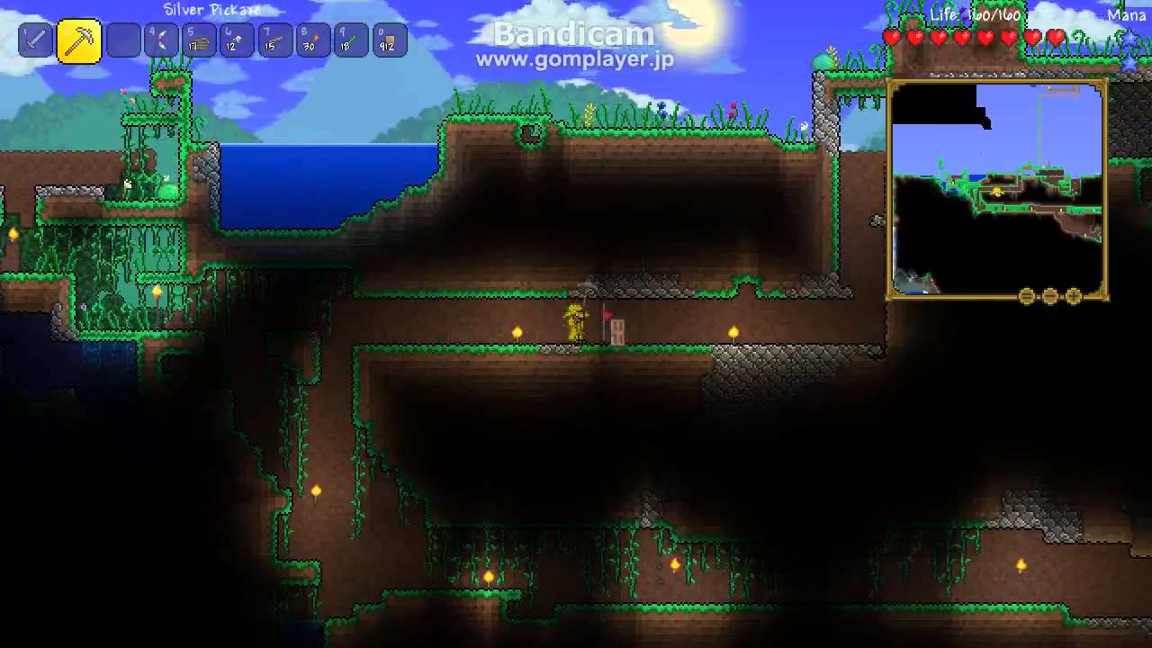 Terraria How To Put A Door Youtube
