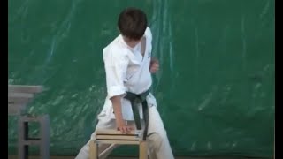Kyokushin Karate Jack Breaking Boards