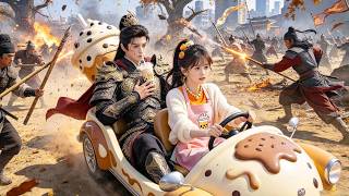 女孩的奶茶店竟能穿越古代？ ！一秒救下快餓死的戰神將軍，凱旋歸來立刻娶她回家，放在心尖寵~  #愛情 #甜寵 #古装 #穿越