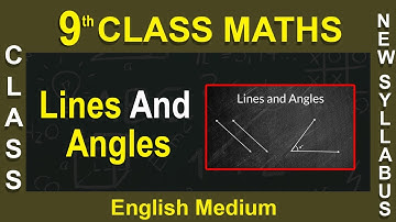 9th Class Maths || English Medium || Lines And Angles || 2020 New Syllabus || Digital Teacher