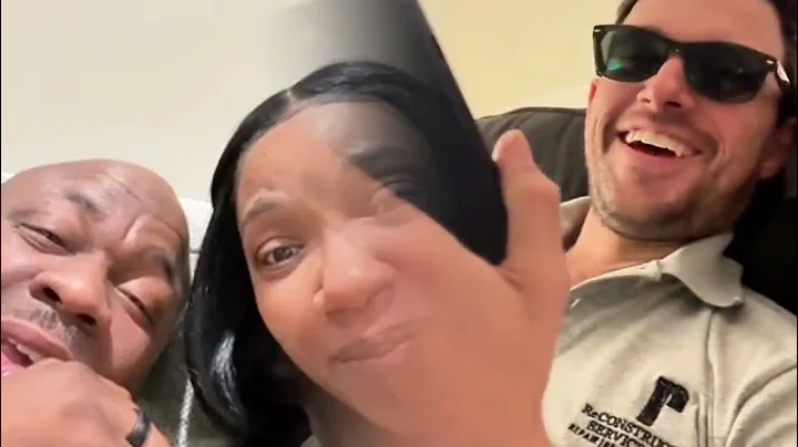 My husband just calling to tell his friends good night