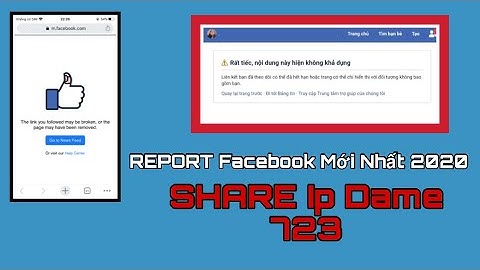 Share Ip Dame Not Clone 3s Die Trong Clip - Report Facebook Mới Nhất 2020