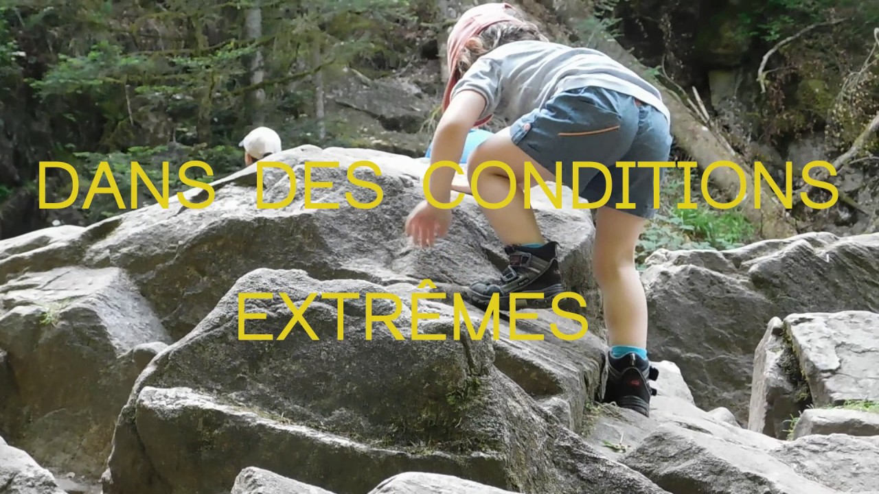 Vosges Lanta. Des cascades en cascade. La cascade de Tendon.