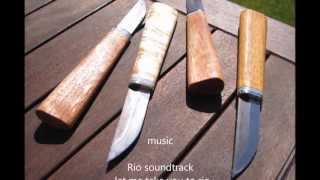 DIY Knife which loosely follows Wirkkala Puukko shape