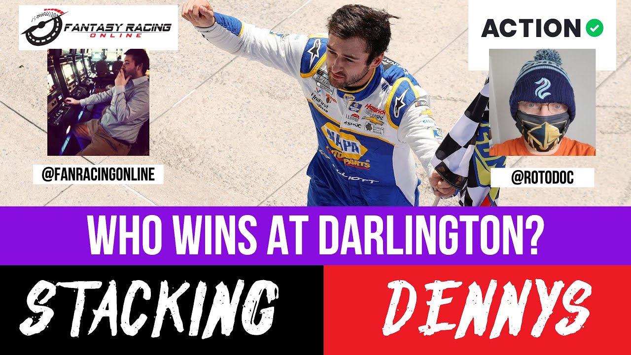 Darlington DraftKings NASCAR Fantasy Picks and Driver Projections (Goodyear 400)