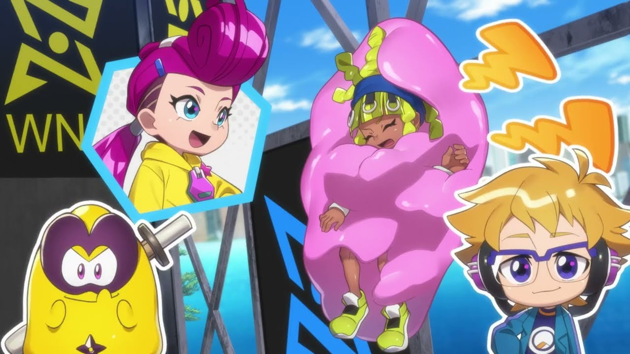 Ninjala Anime | Battle Emma vs Berecca | (Third Match) Clip - YouTube