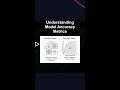 Understanding Model Accuracy Metrics #ai #artificialintelligence #machinelearning #aiagent