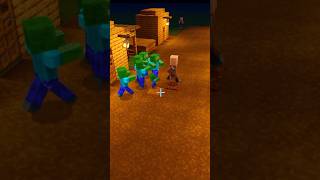 Minecraft story. Pure gaon wale ko mar diya zombie ne 😲. || Part 2 !