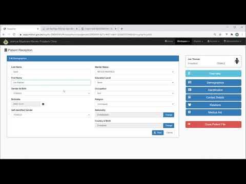 Zimbabwe EHR (Impilo) Neotree Integration Proof Of Concept - YouTube