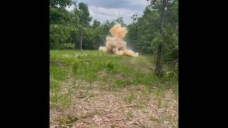 Tannerite close call.
