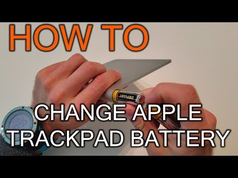 Video: Ako vymením batériu v mojom Apple trackpade?