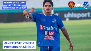 GAS 0X2 São Raimundo RR - Brasileirão Série D 2026 | 2° Rodada.