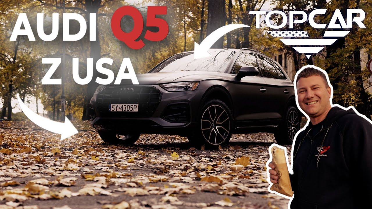 AUDI Q5 FY Premium Plus 40 z USA - Ile pod dom, Ile naprawa, czy ma to sens? - TopCar Import z USA !