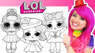 Coloring L.O.L. Surprise! Dolls Glam Collection
