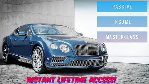 Passive Income Masterclass | Learn Creative Ways To Create Multiple Streams Of Passive Income Online