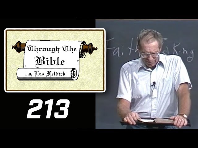 [ 213 ] Les Feldick [ Book 18 - Lesson 3 - Part 1 ] Acts Chapters 6, 7, & 8