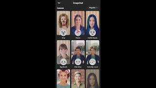 Snapchat all filters screenshot 2