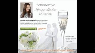 Monique Lhuillier: Waterford Crystal Collection