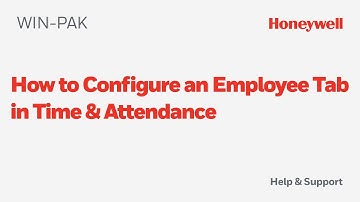 How to Configure an Employee Tab in WIN-PAK