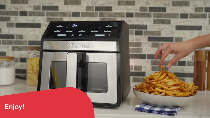 How to Use the GAF858 Gourmia 8-Quart Digital Air Fryer
