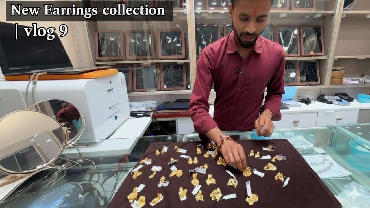 New Earnings Collection | Shree Ganesh Jewellers Vlog 9