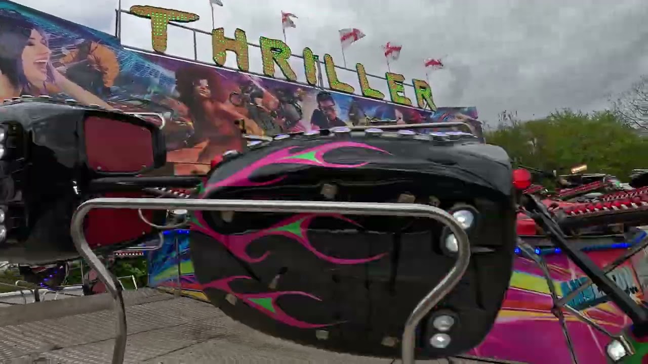 Richard Harts Thriller Mattahorn Offride Pov @ John Thurston & Son Funfair Peterborough 20/04/2024