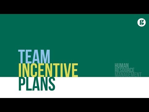 Video: Was ist ein Gruppen-Incentive-Plan?