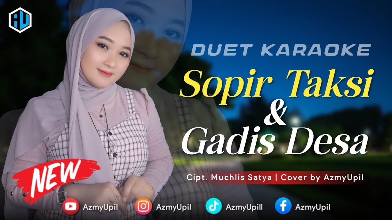 SOPIR TAKSI DAN GADIS DESA - KARAOKE DUET UNTUK COWOK 