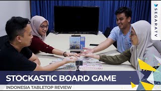 JELIMETNYA PASAR SAHAM! Stockastic Board Game Playthrough [SEGARA TV] screenshot 5