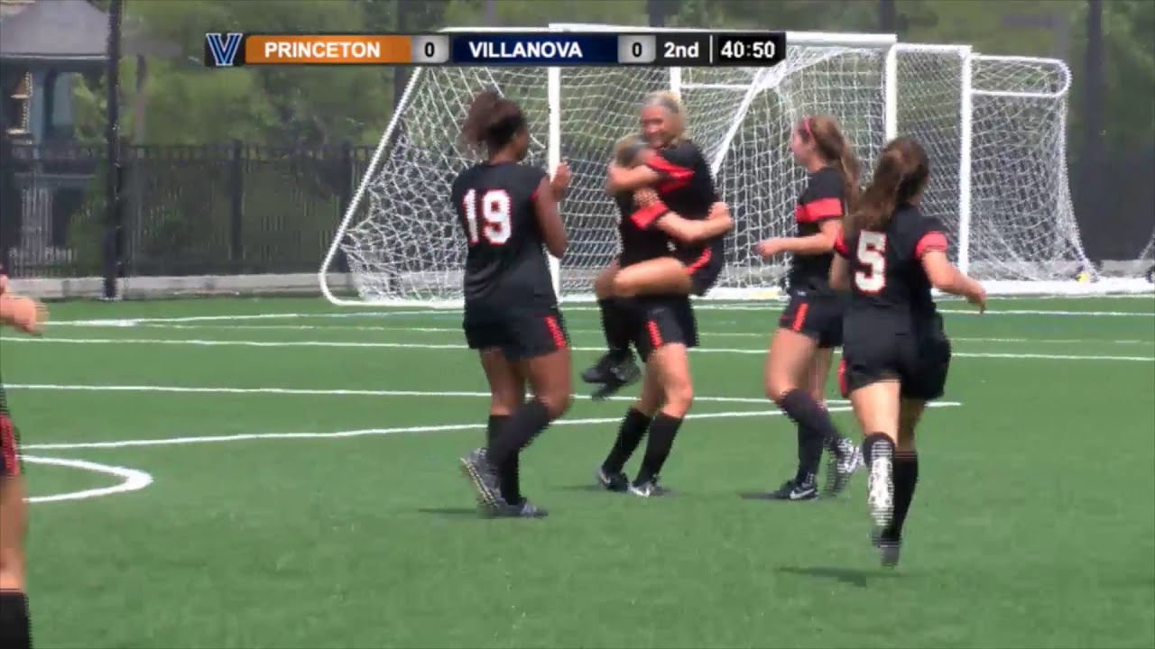 Highlights Women's Soccer at Villanova 8/27/17 YouTube