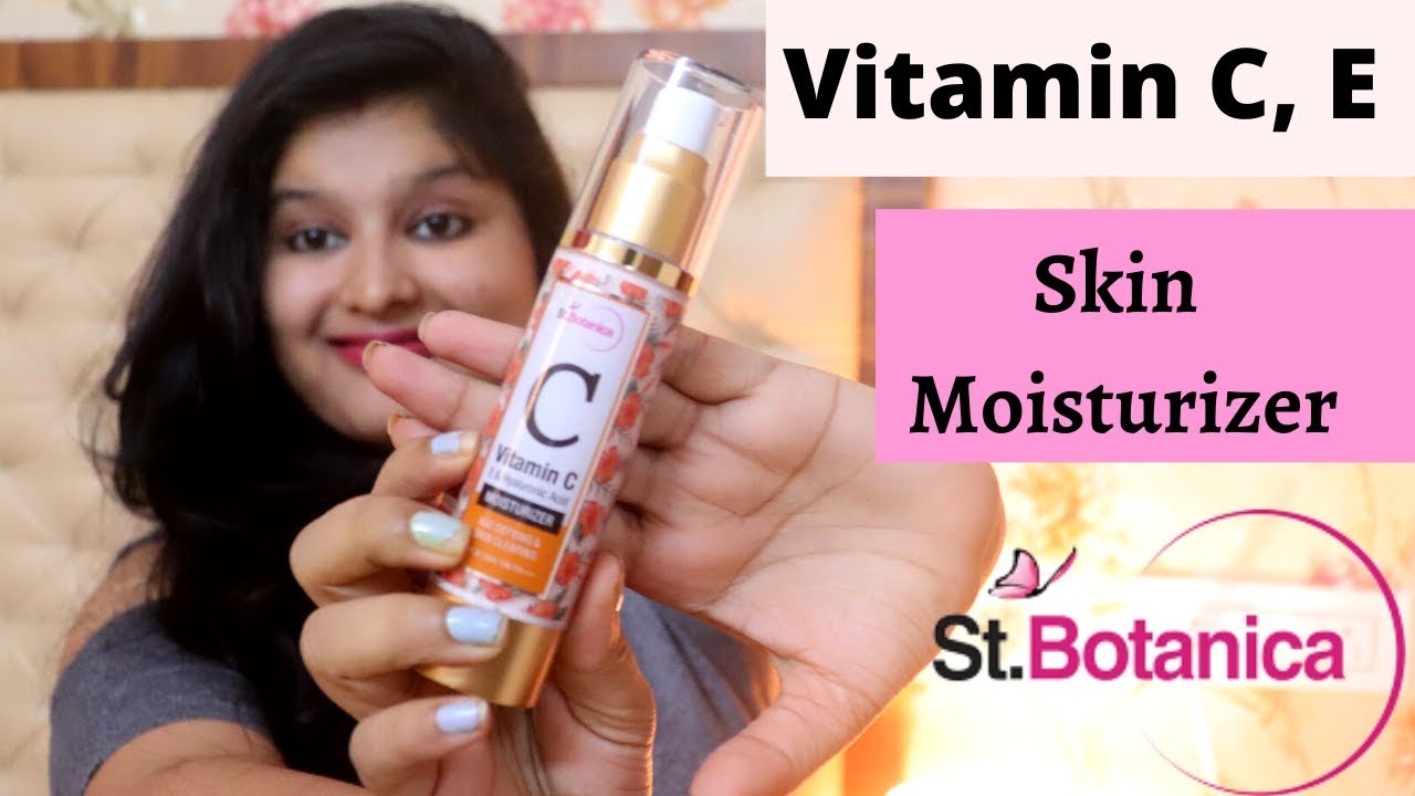 St.Botanica Vitamin C, E & Hyaluronic Acid Skin Clearing Moisturizer