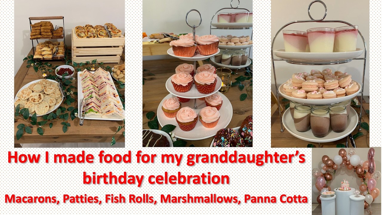 How I prepared food for my granddaughter's birthday – 5 foods | Cooking with Chandani Fernando