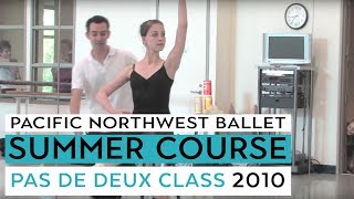 PNB's Summer Course 2010 - Pas de Deux class