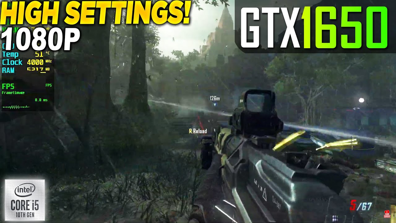 Call of Duty Black Ops 2 GTX 1650 - 1080p High, - YouTube