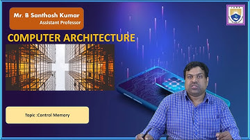 Control Memory by Mr  B Santhosh Kumar