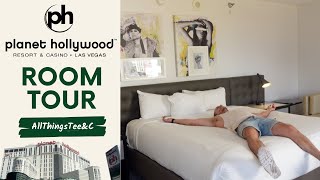 Las Vegas Planet Hollywood Hotel - 2023 Room Tour & Review - Ultra Resort Room | AllThingsTee&C