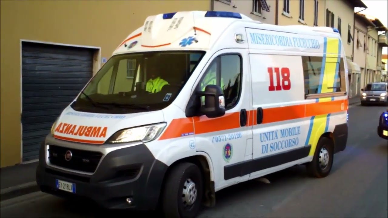 Inaugurazione nuova ambulanza Misericordia San Miniato Basso