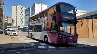 Buses in Bristol Bus Station July 2025
