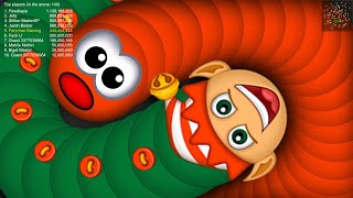 Worms Zone Top 1 New Invisible Hunt Snake Best Survival 2024 screenshot 4