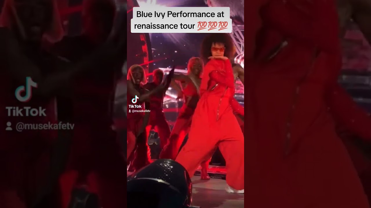 Blue Ivy Performance at the  renaissance tour in Barcelona. 