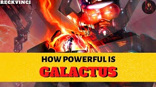 Galactus' Powers Explained: Most Powerful Marvel Villain? | Powers And Origin!
