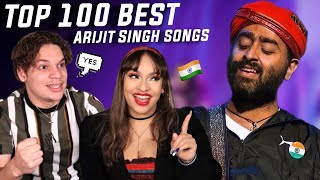 ARIJIT&#39;S Voice is GORGEOUS! Waleska &amp; Efra react to Top 101 Arijit Singh Songs