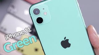 Green Iphone 11 Unboxing First Impressions Youtube