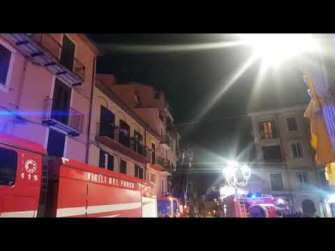 Incendio via Ferrari