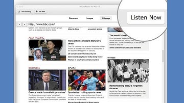 Brief Natural Reader Tutorial